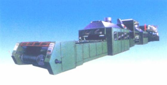デニムの生地のインディゴの染まる機械および結合されたサイズ分け機械 6S-32S